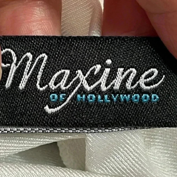 Maxine of Hollywood | Women's Black & White Tankini Swimsuit Plus Size 16 - Picture 4 of 6